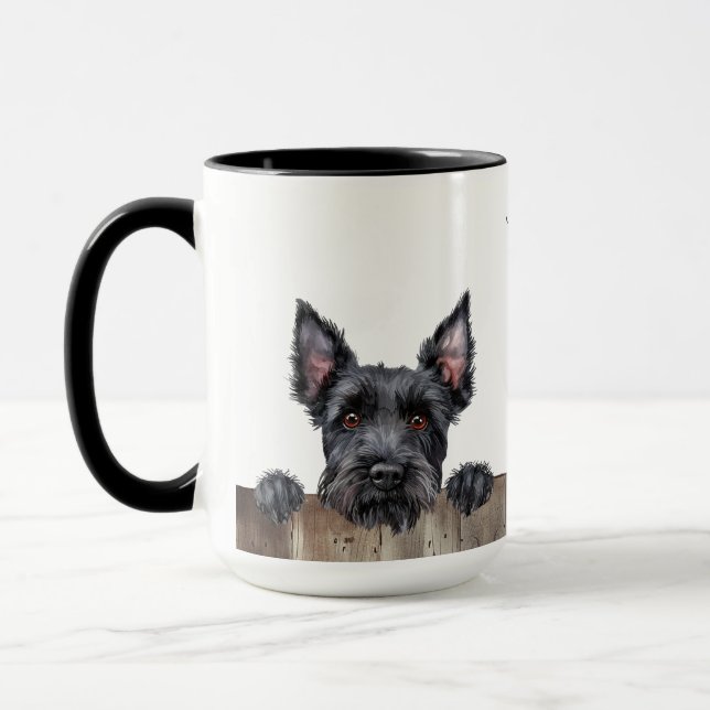 Scottish Terrier Dog Mug (Left)