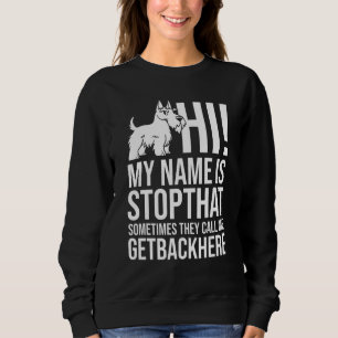 Scottish Terrier Dog Puppies Owner Lover Sweatshirt