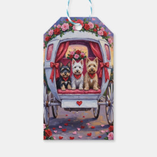 Scottish Terrier Dog Valentine's Day  Gift Tags