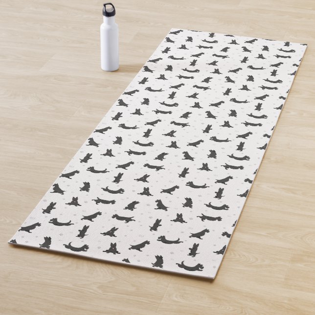 Scottish terrier dog Yoga Mat (In Situ)