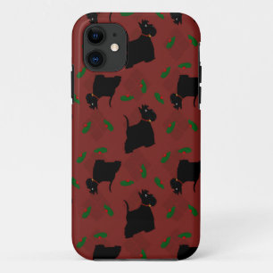 Scottish Terrier Dogs and Tam O'Shanter Case-Mate iPhone Case
