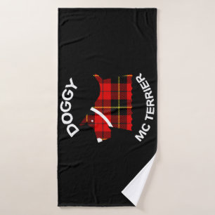 Scottish Terrier Dogs Terriers Dog Owners Cof Bath Towel