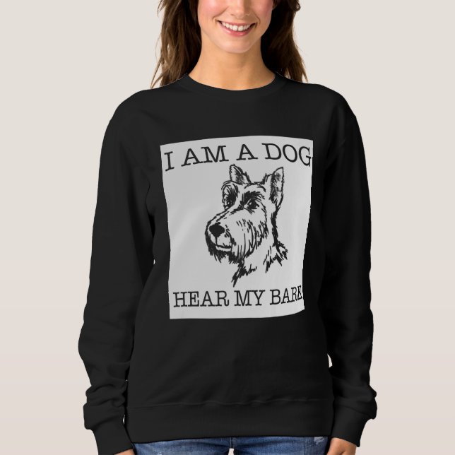 Scottish Terrier funny dog lover gift Premium_2 Sweatshirt (Front)