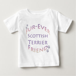 Scottish Terrier Furever Friend Baby T-Shirt