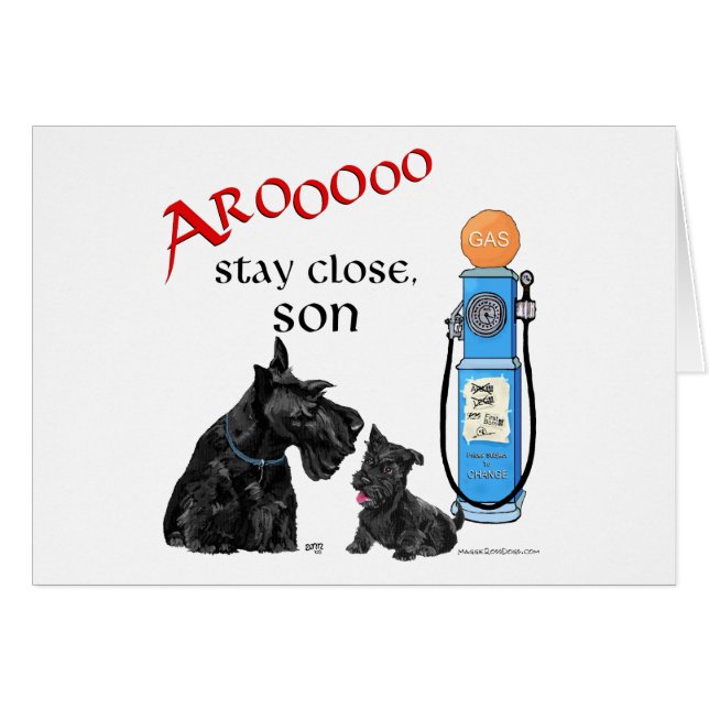 Scottish Terrier Gas Prices !! (Front Horizontal)
