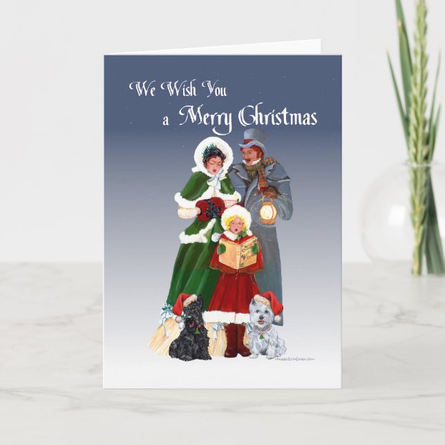 Scottish Terrier Greeting Card (Front)