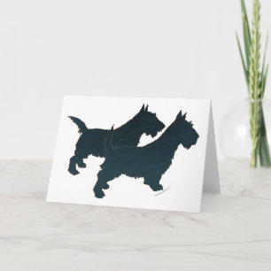 Scottish Terrier Greeting Card