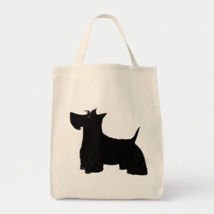 Scottish Terrier Grocery Tote Bag