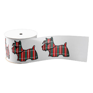 SCOTTISH TERRIER GROSGRAIN RIBBON