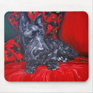 Scottish Terrier Haggis Mouse Pad