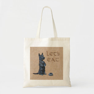 Scottish Terrier Halloween Tote Bag