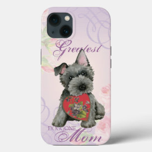 Scottish Terrier Heart Mum iPhone 13 Case