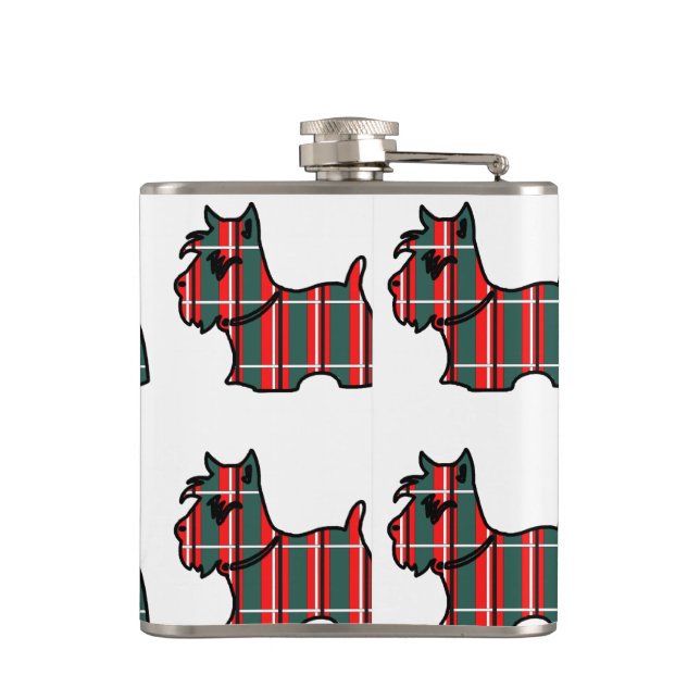 SCOTTISH TERRIER HIP FLASK (Back)