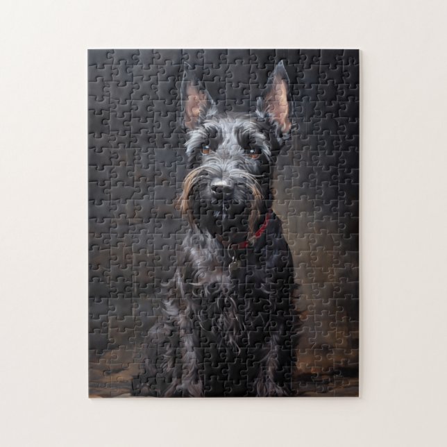 Scottish Terrier Jigsaw Puzzle (Vertical)
