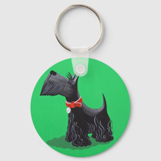 Scottish Terrier Key Ring