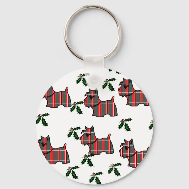 SCOTTISH TERRIER KEY RING (Front)