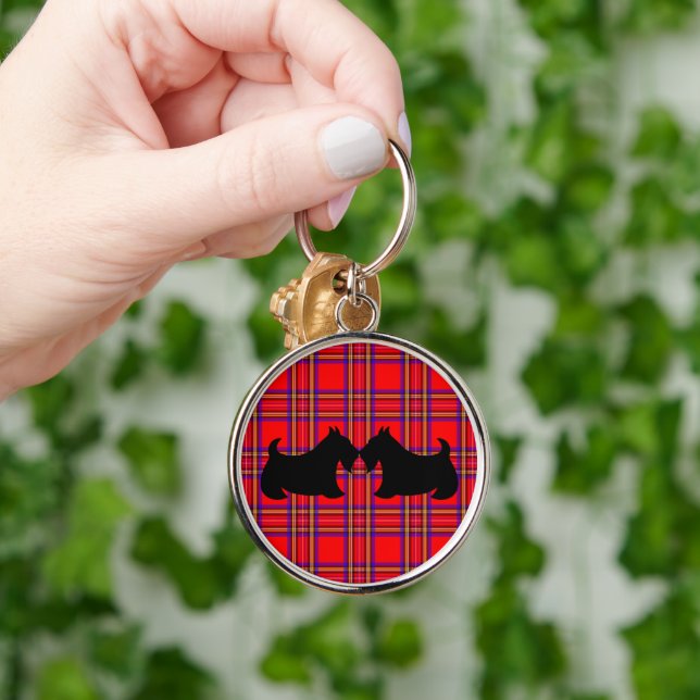 Scottish Terrier Keyring (Hand)