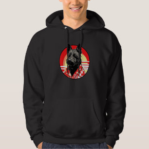 Scottish Terrier Kimono Funny Dog Japan Hoodie