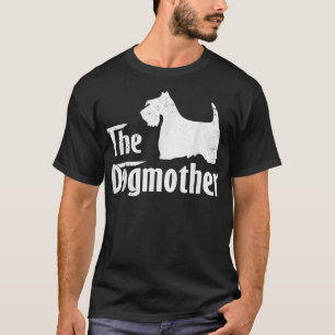 Scottish Terrier Lover Gifts Dog Mum Mother's Day  T-Shirt