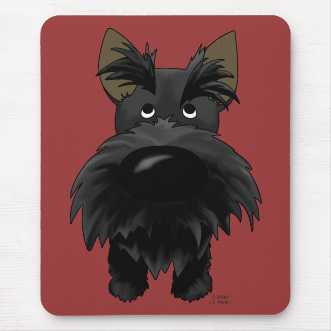 Scottish Terrier Mousepad (Front)