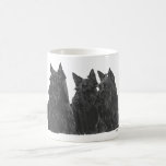 Scottish Terrier Mug<br><div class="desc">Created from my original painting Scottish Terrier on a mug. Collect several designs to make a wonderful and unique set. There are dozen different mug types to choose from! .Arooo! Scotties Rule!!</div>