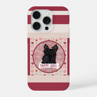 Scottish Terrier name Heart iPhone 11 Pro Case