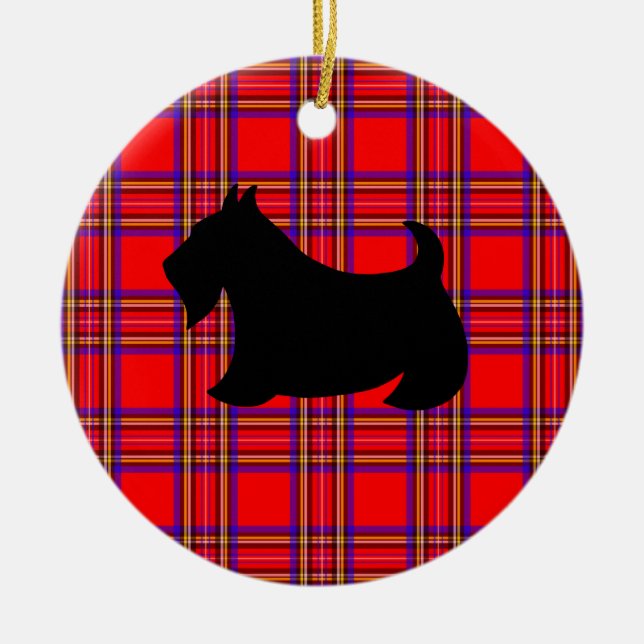 Scottish Terrier Ornament (Front)