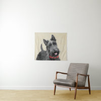 Scottish Terrier Painting - Cute Original Dog Art