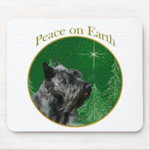 Scottish Terrier Peace Mouse Pad