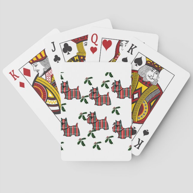 SCOTTISH TERRIER PLAYING CARDS (Back)