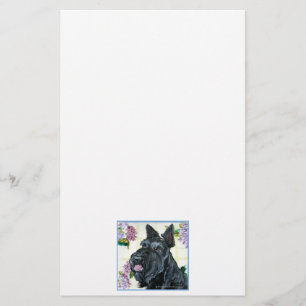 Scottish Terrier Portrait Stationery