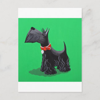 Scottish Terrier Postcard