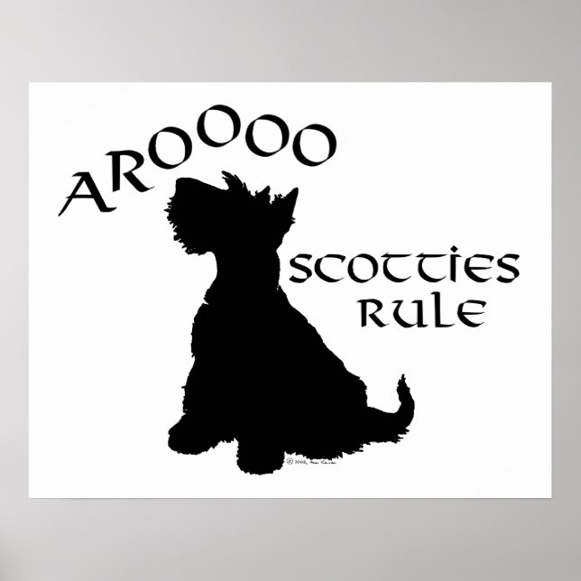 Scottish Terrier Poster (Front)