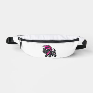 Scottish Terrier Punk Music Bum Bags