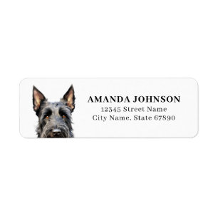 Scottish Terrier Return Address Labels