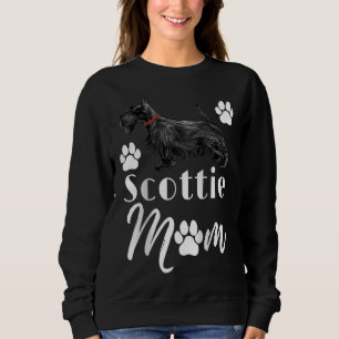 Scottish Terrier Scottie Dog Mum Sweatshirt