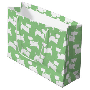 Scottish Terrier Scotty Dog Puppy Scottie Large Gi Gift Bag