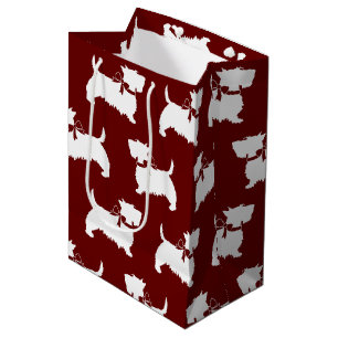 Scottish Terrier Scotty Dog Puppy Scottie Medium G Gift Bag