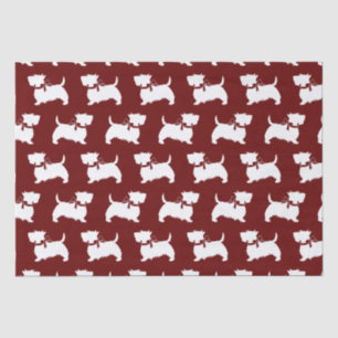Scottish Terrier Scotty Dog Puppy Scottie Tissue P Tissue Paper