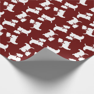 Scottish Terrier Scotty Dog Puppy Scottie Wrapping Paper
