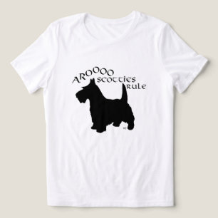 Scottish Terrier Tri-Blend Shirt