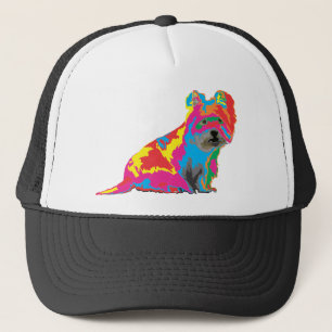 scottish terrier trucker hat