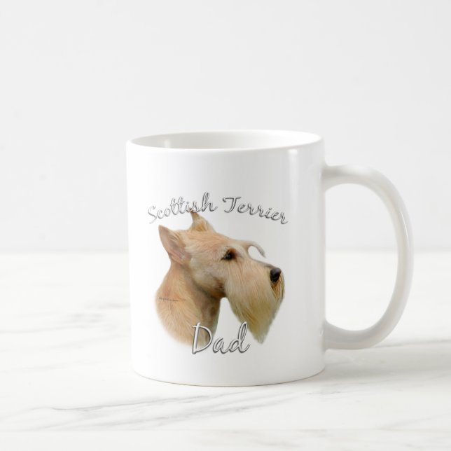 Scottish Terrier (wheaten) Dad 2 Coffee Mug (Right)