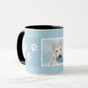 Scottish Terrier Wheaten Dog Painting Original Art Mug