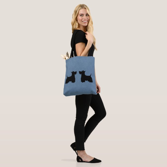 Scottish Terriers Allover Tote (On Model)