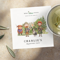 Scottish Themed Birthday Party 