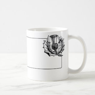 Scottish Thistle Graphic Coffee Mug