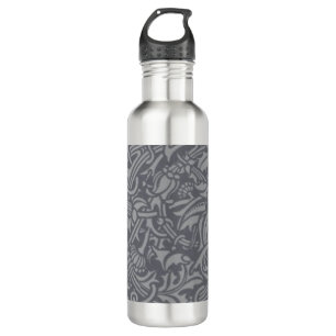 Scottish Thistle Knot William Morris Style 710 Ml Water Bottle