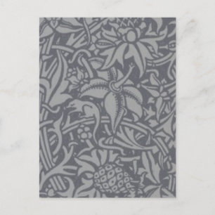 Scottish Thistle Knot William Morris Style Postcard