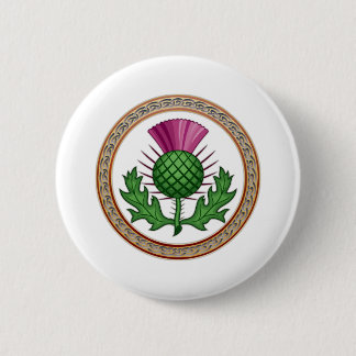 Scottish Thistle Symbol Badge